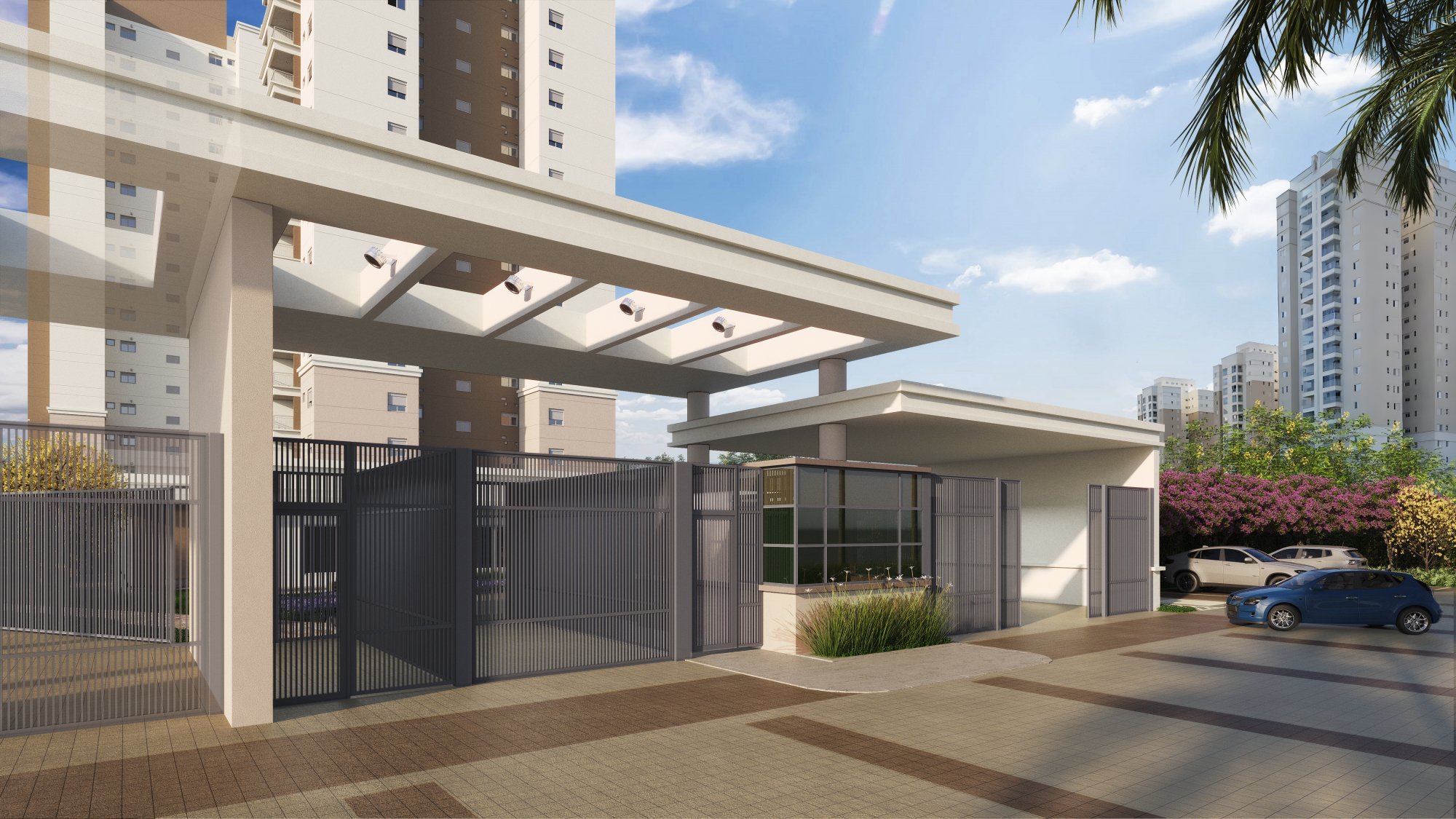 Portaria do empreendimento