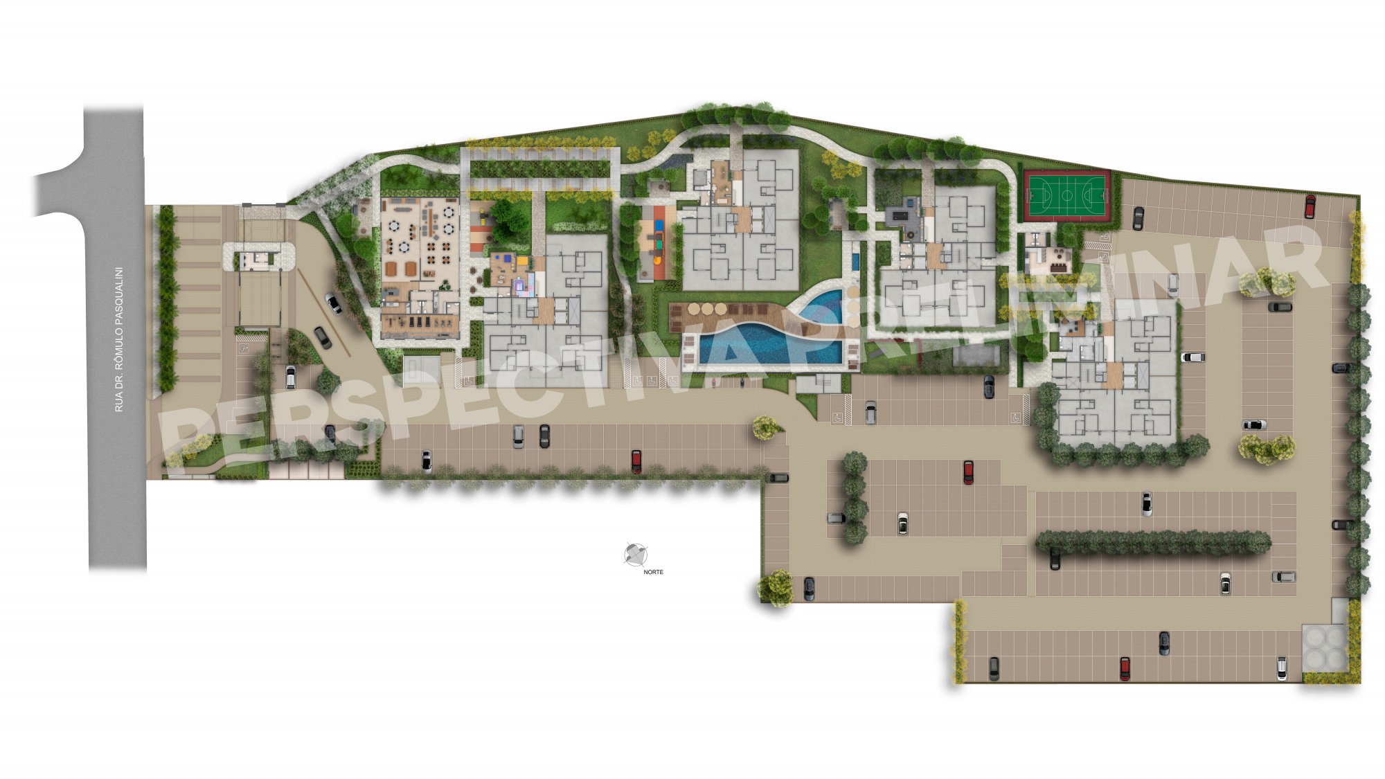 Implantação do empreendimento